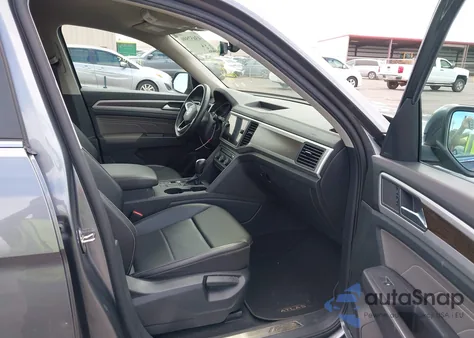2021 Volkswagen Atlas 3.6L V6 Se W/Technology from USA, damaged, VIN 1V2WR2CA5MC601391